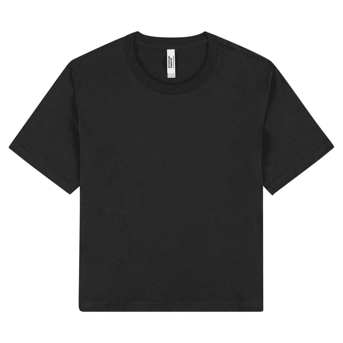 102 American Apparel Women's Fine Jersey Boxy T-Shirt