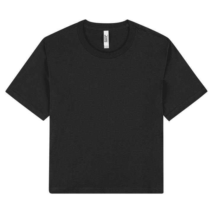 102 American Apparel Women's Fine Jersey Boxy T-Shirt