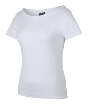 C of C LADIES S/S BOAT NECK TEE - 1BTS
