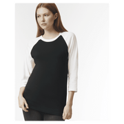 2003CVC American Apparel CVC Unisex Raglan T-shirt