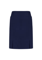 Womens Siena Front Pleat Detail Straight Skirt-20720-biz-corporates