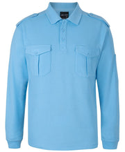 JB's L/S 250 Epaulette Polo - 210EL