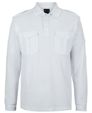 JB's L/S 250 Epaulette Polo - 210EL