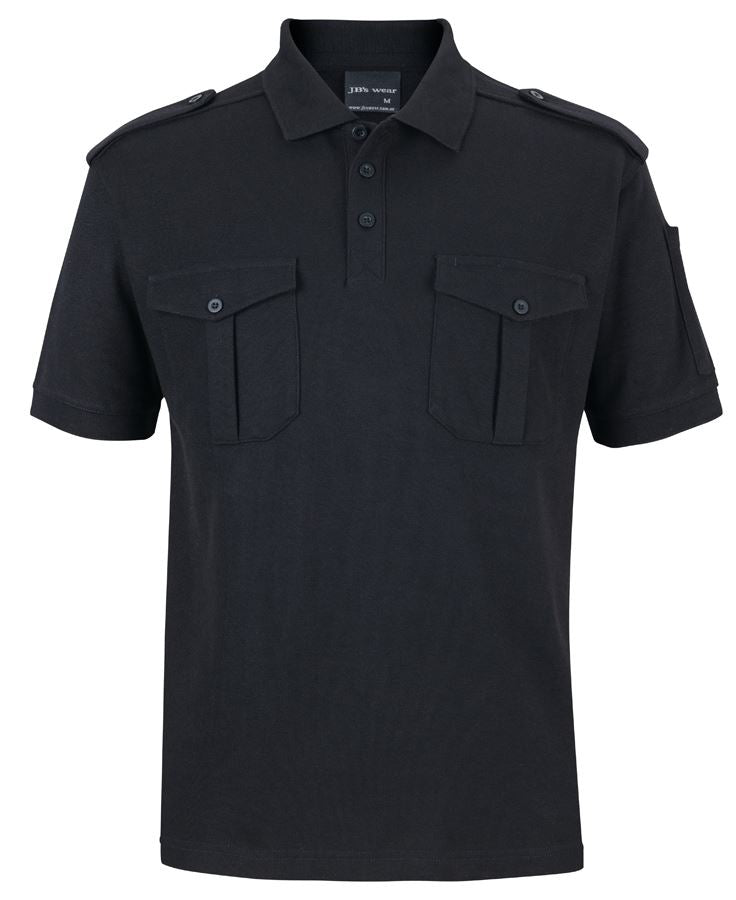 JB's S/S 250 Epaulette Polo - 210ES