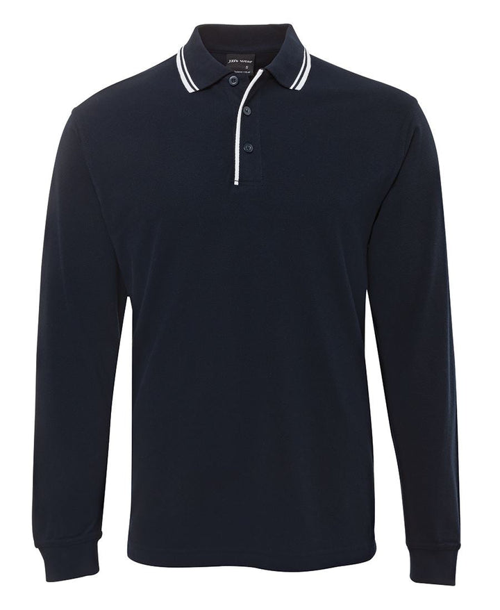 JB's L/S C/TRAST POLO - 210XC