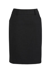 Womens Comfort Wool Stretch Multi-Pleat Skirt-24015-biz-corporates