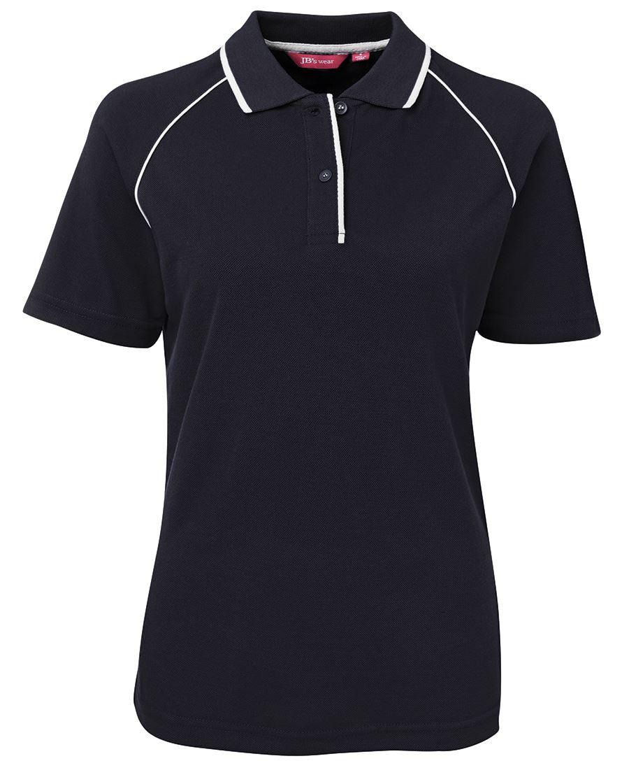 JB's LADIES RAGLAN POLO - 2LRP