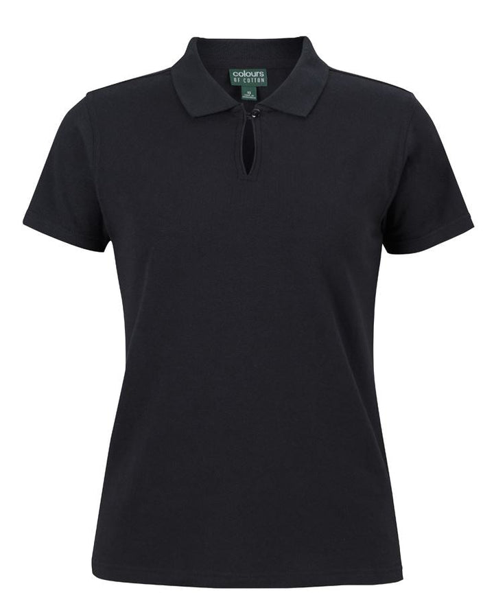 C of C LADIES COTTON S/S STRETCH POLO - 2STS1