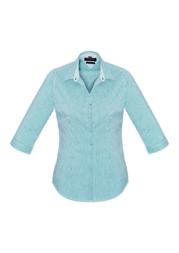 Womens Newport 3/4 Sleeve Shirt-42511-biz-corporates