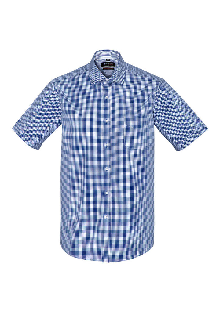 Mens Newport Short Sleeve Shirt-42522-biz-corporates