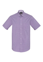 Mens Newport Short Sleeve Shirt-42522-biz-corporates