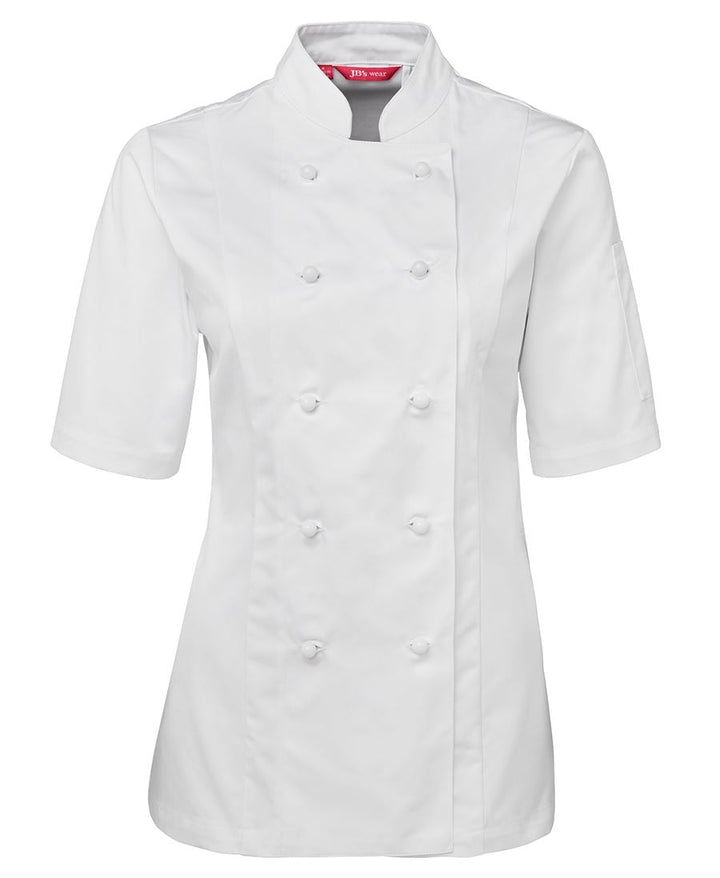 JB's LADIES S/S CHEF'S JACKET -  5CJ21