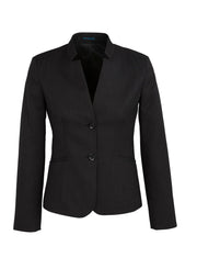 Womens Cool Stretch Short Jacket with Reverse Lapel-60113-biz-corporates
