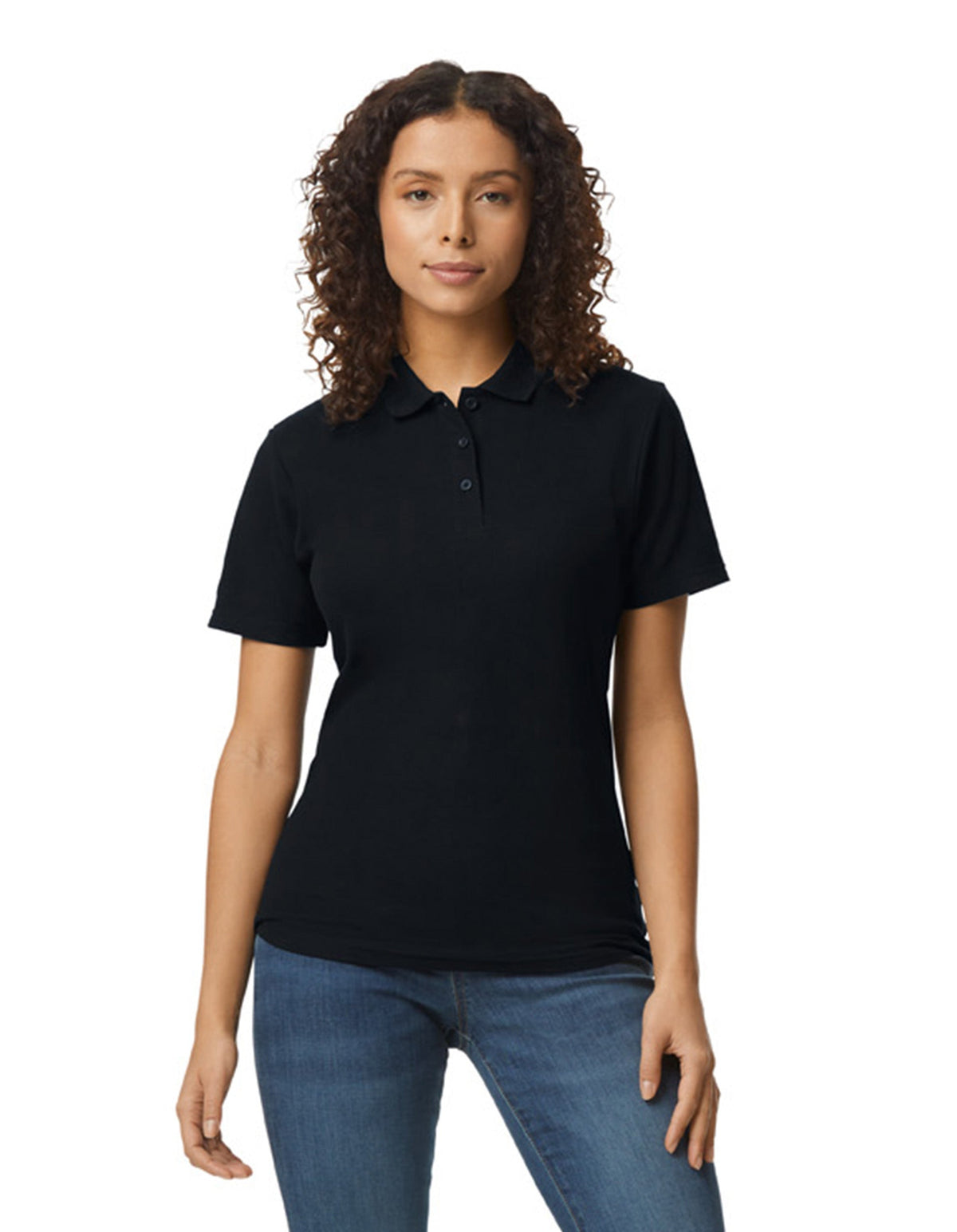 64800L Gildan Softstyle Ladies' Double Pique Polo
