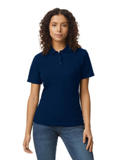 64800L Gildan Softstyle Ladies' Double Pique Polo