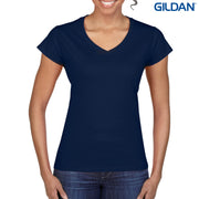 64V00L Gildan Softstyle Ladies' V-Neck T-Shirt
