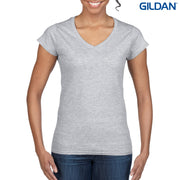 64V00L Gildan Softstyle Ladies' V-Neck T-Shirt