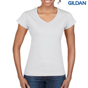 64V00L Gildan Softstyle Ladies' V-Neck T-Shirt