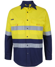JB's HV (D+N) L/S RIPSTOP FISHING SHIRT - 6DNRL
