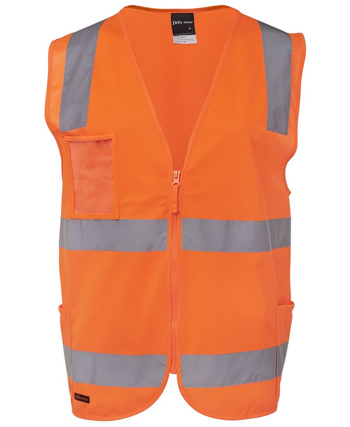 JB's HV (D+N) ZIP SAFETY VEST -  6DNSZ