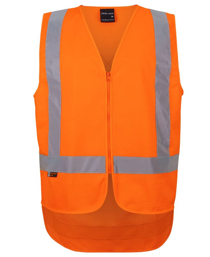 JB's NSW/QLD RAIL (D+N) ZIP X-BACK SAFETY VEST - 6DVQV