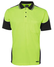 JB's HV 4602.1 S/S CONTRAST PIPING POLO - 6HCP4