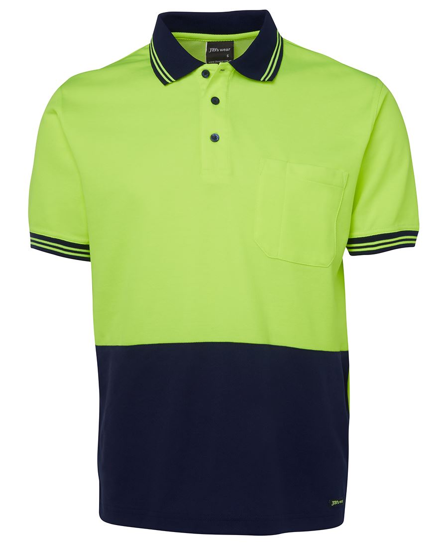 JB's HV S/S COTTON BACK POLO -  6HPS