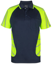JB's STREET SPIDER POLO W/ REFLECTIVE STRIPE - 6HSSR