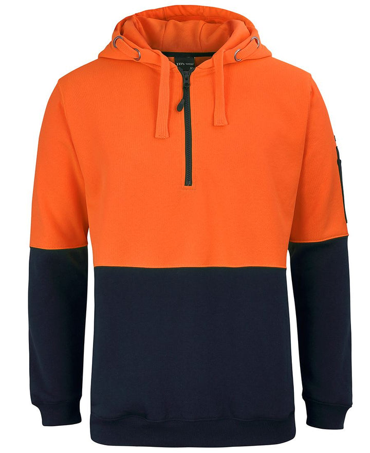 JB's HV 1/2 ZIP FLEECY HOODIE -  6HVHZ
