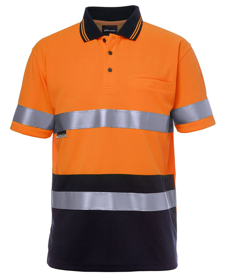 JB's HV S/S NON CUFF (D+N) TRAD POLO -  6HVST