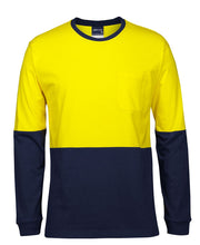 JB's HV L/S CREW NECK COTTON T-SHIRT - 6HVTN