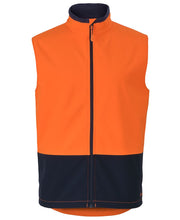 JB's HV WATER RESIST SOFTSHELL VEST - 6HWV
