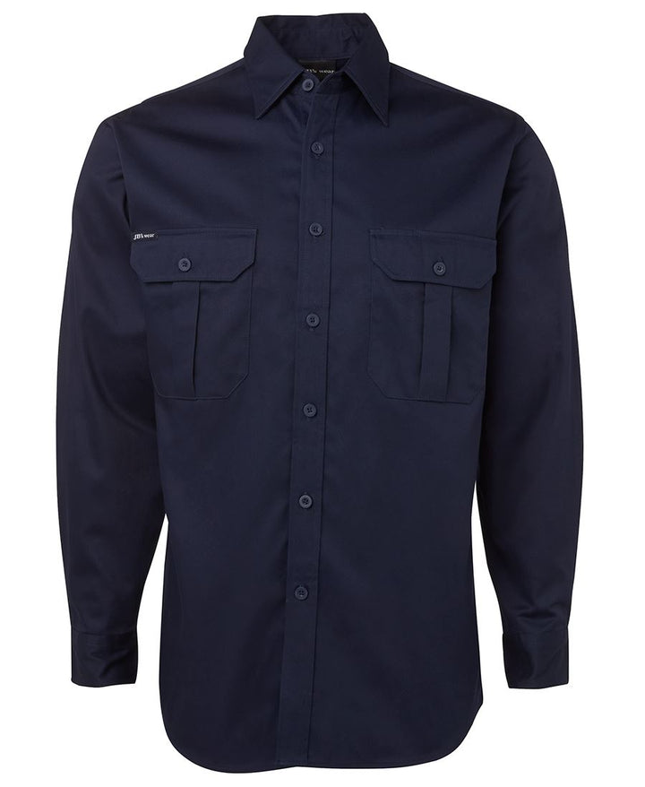 JB's L/S 190G WORK SHIRT -  6WLS