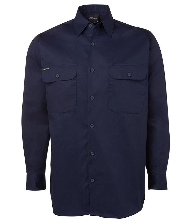 JB's L/S 150G WORK SHIRT -  6WSLL