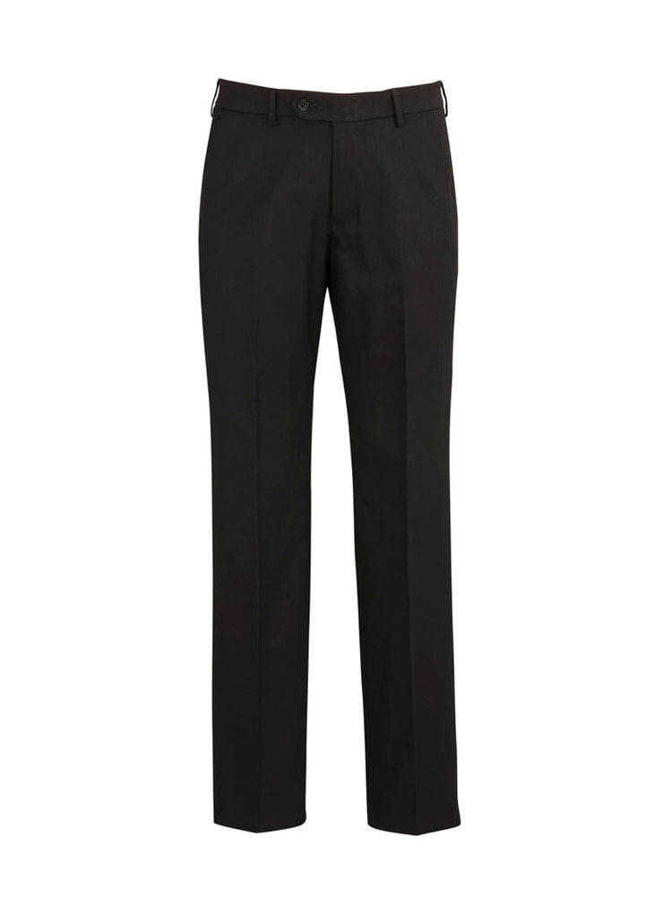Mens Cool Stretch Flat Front Pant (Stout)-70112S-biz-corporates