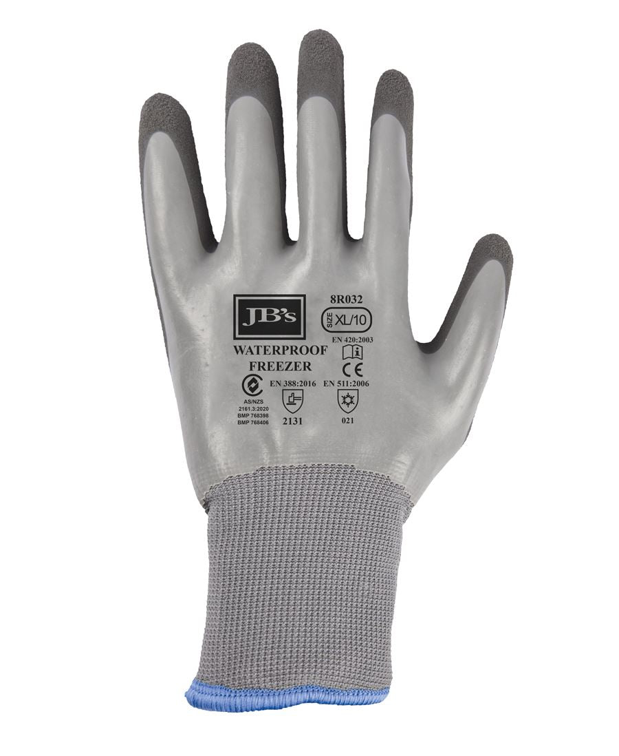 JB's Waterproof Latex Coat Freezer Glove (5 pack) - 8R032