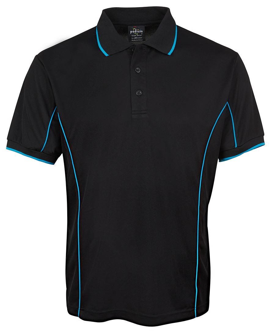 Podium S/S Piping Polo - 7PIP