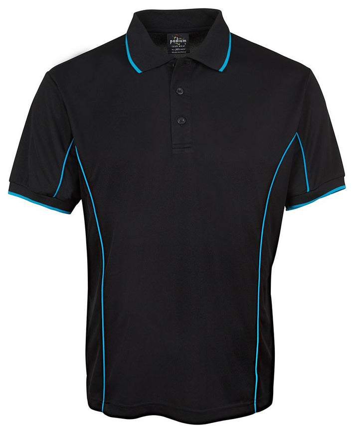 Podium S/S Piping Polo - 7PIP