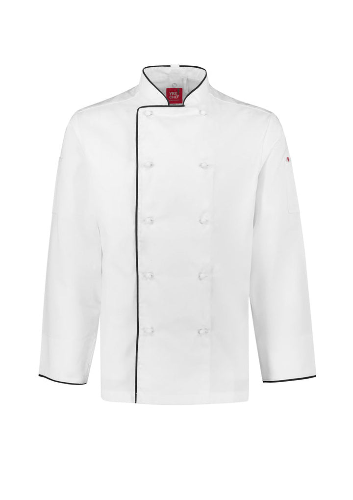 Mens Al Dente Long Sleeve Chef Jacket-CH230ML-biz-collection