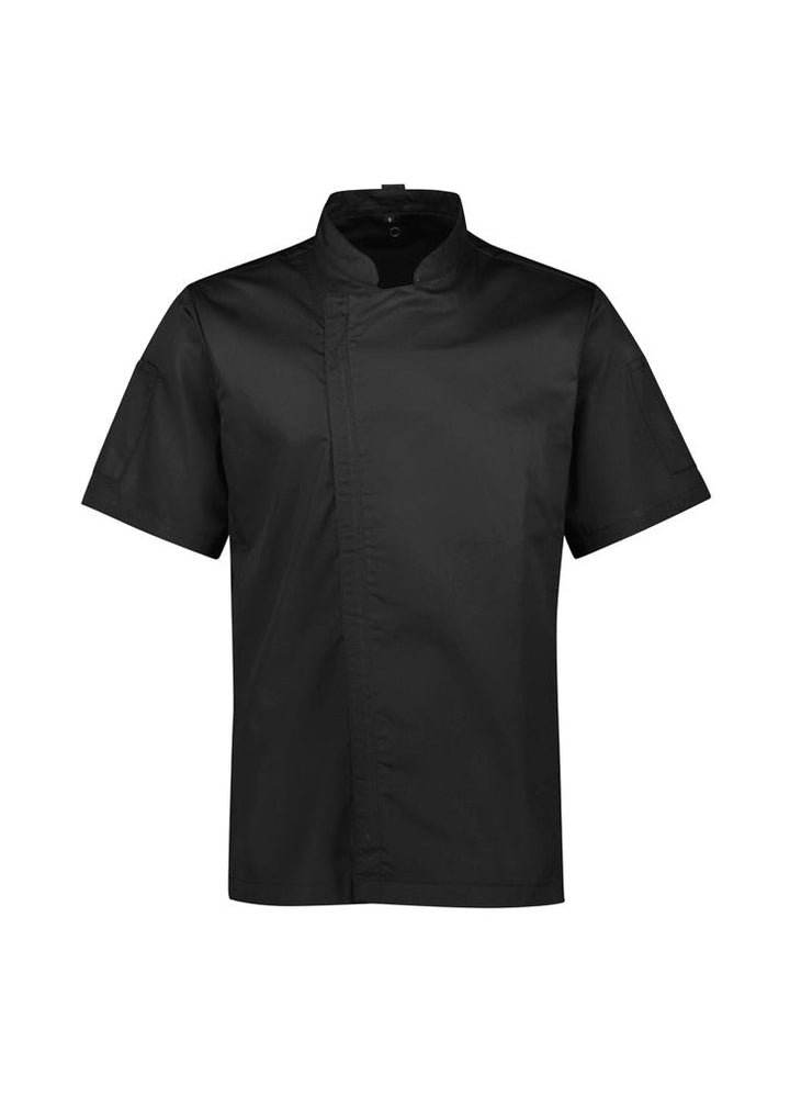 Alfresco Mens Short Sleeve Chef Jacket-CH330MS-biz-collection