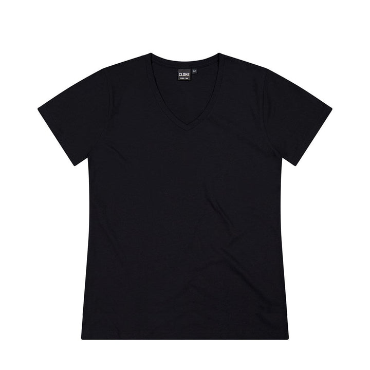CLOKE - V-Neck Tee V2 - Womens - T204