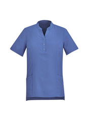 Womens Florence Plain Tunic-CS949LS-biz-care