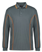 Podium L/S Piping Polo - 7PIPL