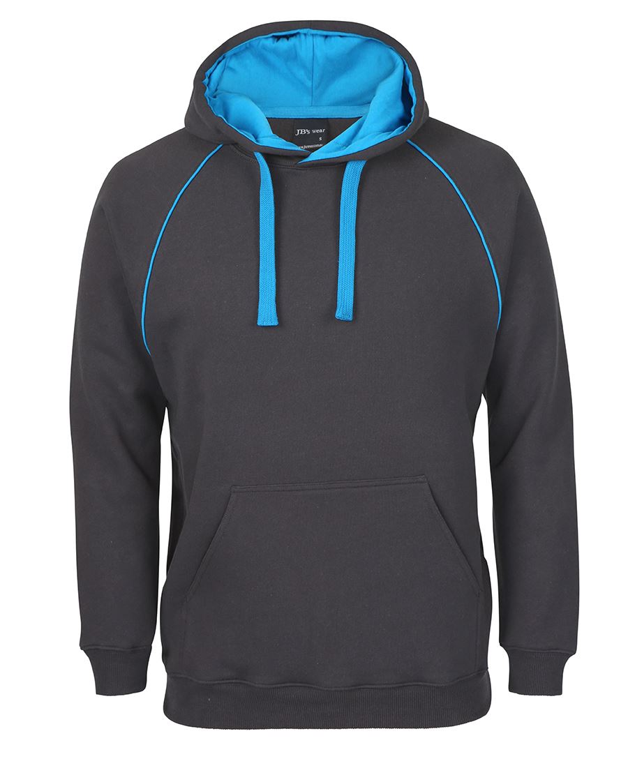 JB's Kids & Adults Contrast Fleecy Hoodie - 3CFH - 1