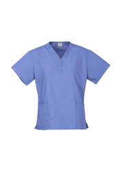 Womens Classic Scrub Top-H10622-biz-collection