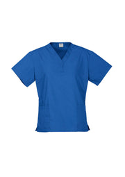 Womens Classic Scrub Top-H10622-biz-collection