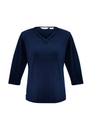 Womens Lana 3/4 Sleeve Top-K819LT-biz-collection