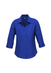 Womens Oasis 3/4 Sleeve Shirt-LB3600-biz-collection