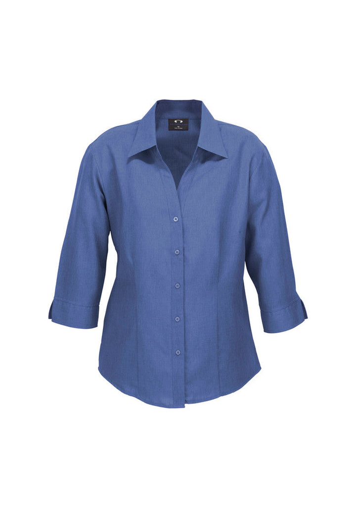 Womens Oasis 3/4 Sleeve Shirt-LB3600-biz-collection