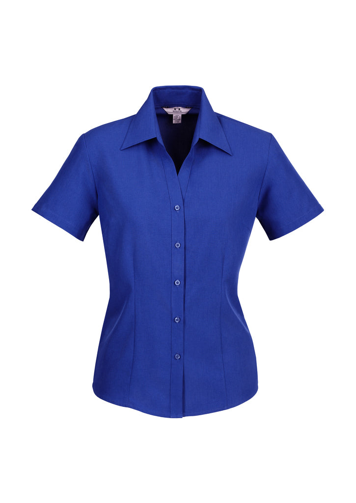 Womens Oasis Short Sleeve Shirt-LB3601-biz-collection
